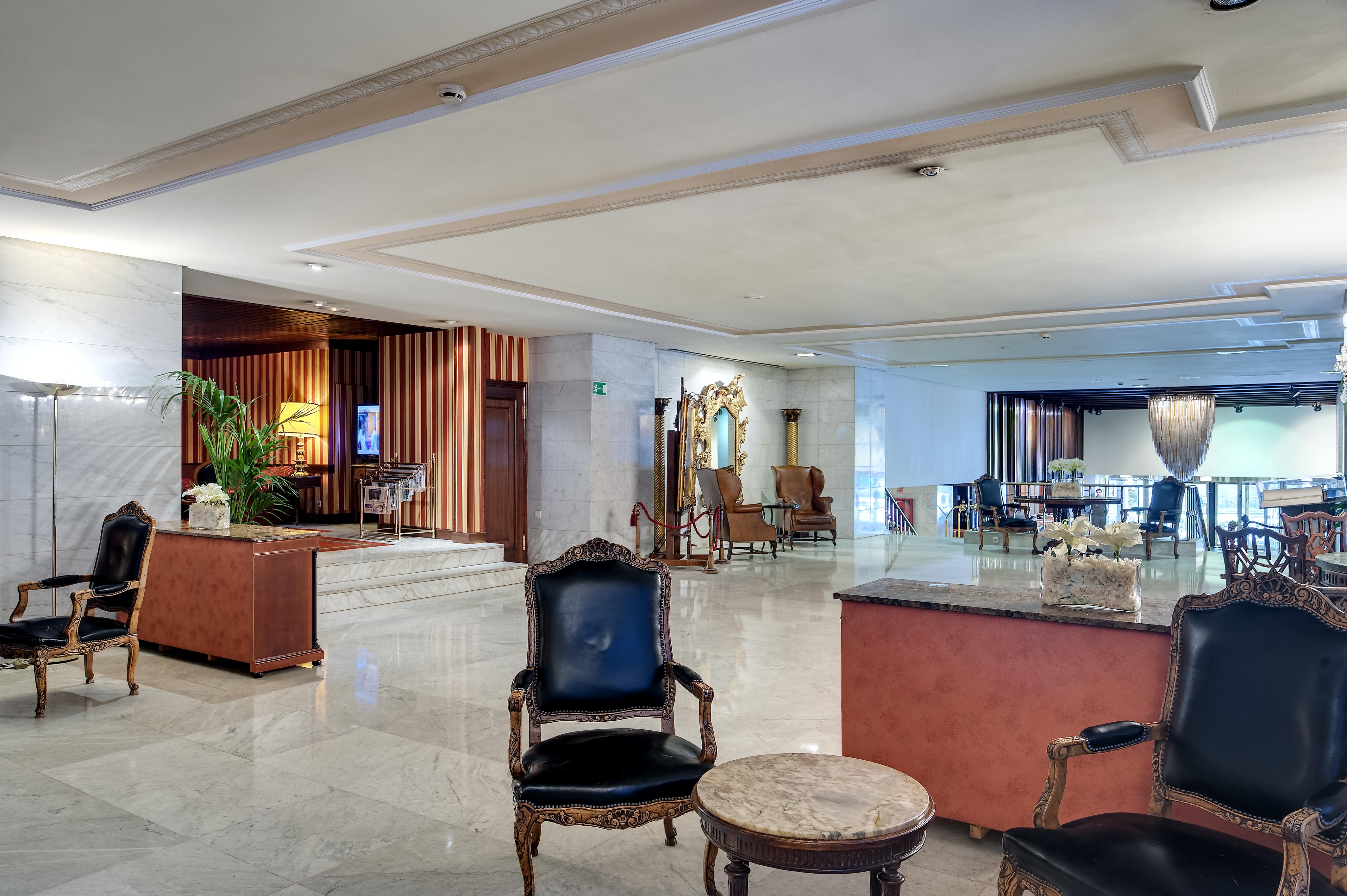 Hotel Miguel Angel Madrid Eksteriør billede Lobby